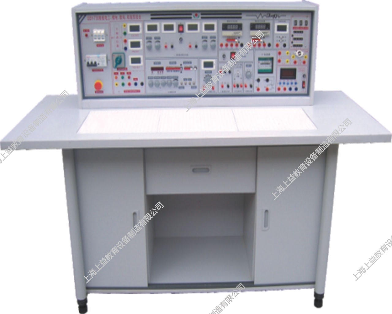 SYGJ-758C	高級電工、模電、數電綜合實驗室成套設備（帶智能功率表，功率因數表）