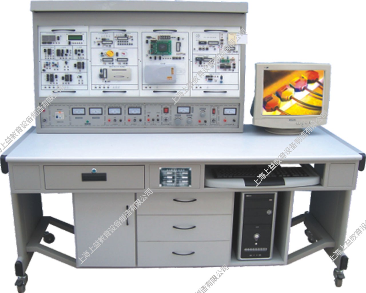 SYDPJ-01A 單片機開發應用技術綜合實驗裝置（掛箱積木式）
