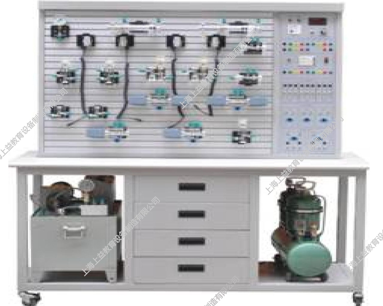 SYQYP-01B透明液壓與氣壓傳動PLC綜合實訓裝置