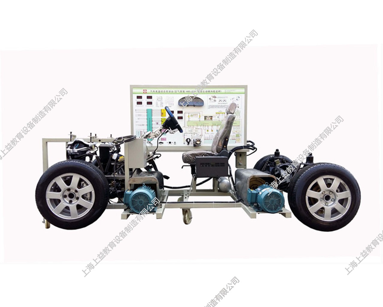 汽車ABS/ESP/電控空氣懸架/電控穩定桿綜合底盤實訓臺（奧迪）