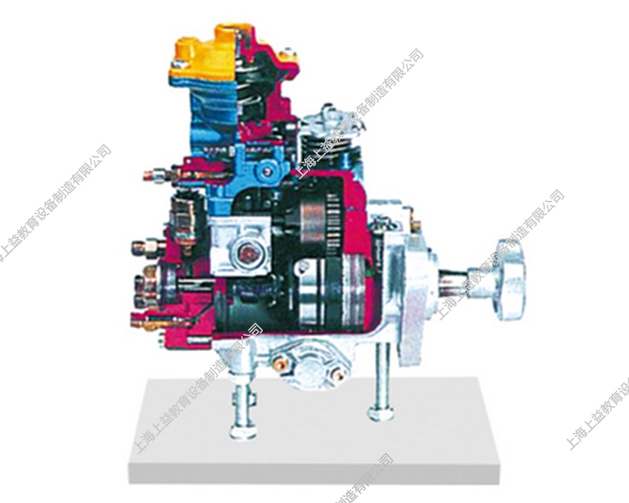 充壓控制分配型噴射泵解剖模型