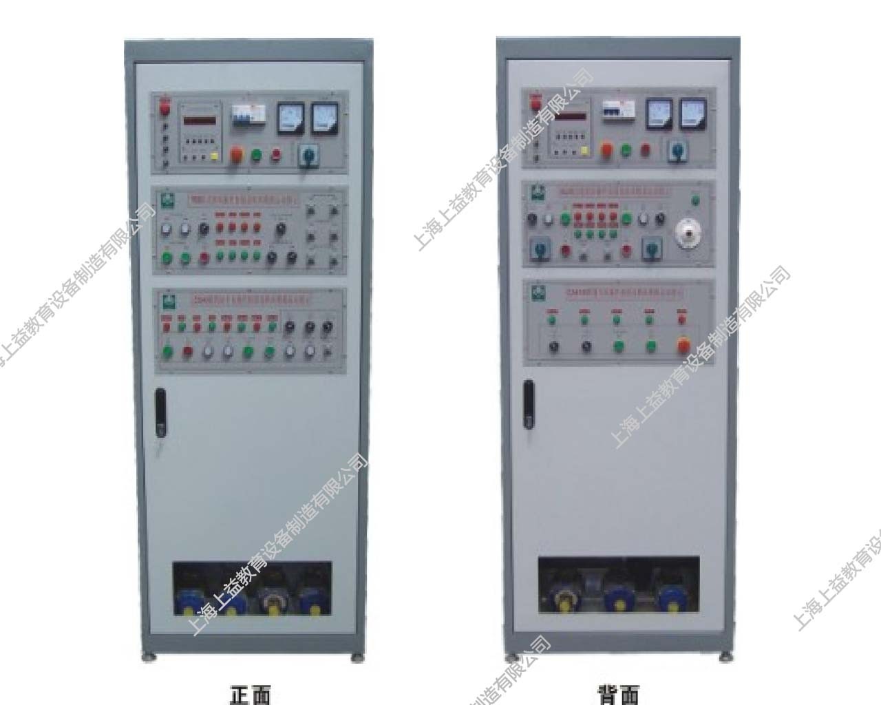 SYJCK-760E機床電氣技能實訓考核鑒定裝置（柜式雙面、四合一、四種機床）