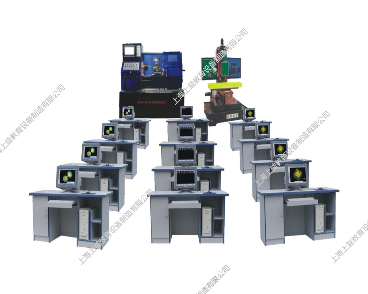 SYSKT-760B多媒體網絡型數控機床機電一體化培訓系統
