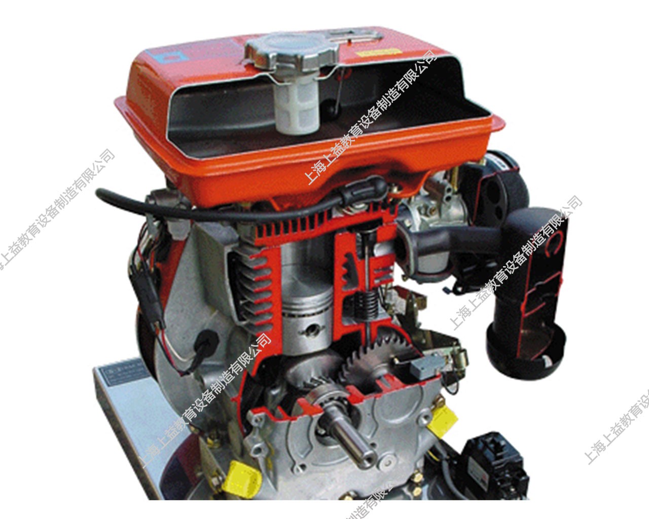 單缸柴油發動機模型