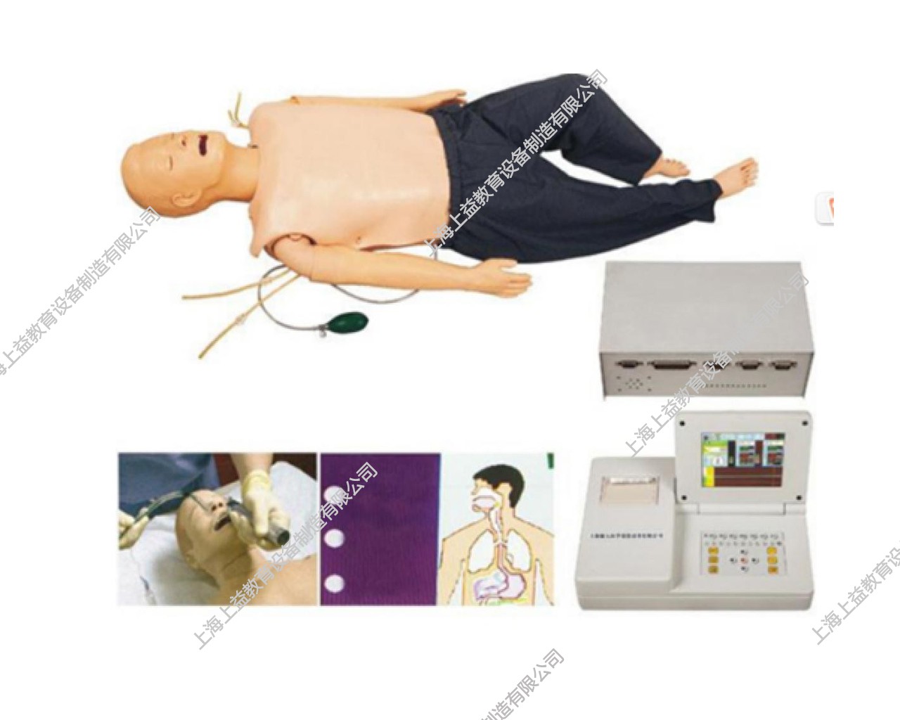 EM9121	高級多功能急救訓練模擬人（心肺復蘇CPR與氣管插管綜合功能）